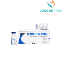 Tenafotin 2000 Tenamyd - Điều trị bệnh nhiễm khuẩn nghiêm trọng